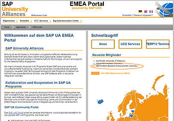 Die NBS ist neuestes Mitglied im SAP University Alliances (UA) Programm.