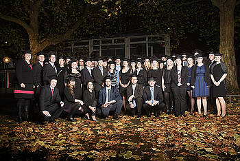 Absolventen der NBS Northern Business School 2013